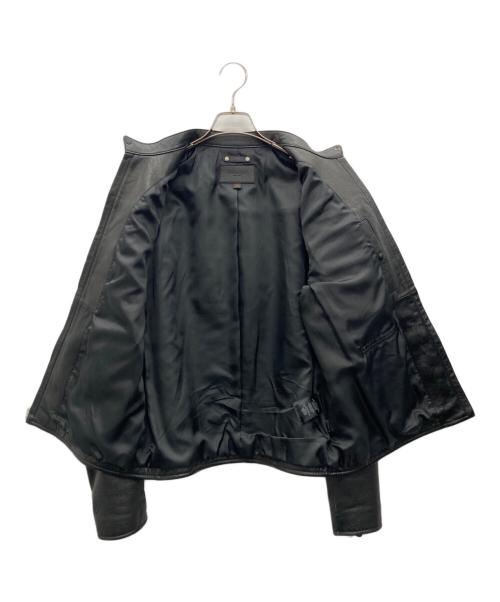 COACH（コーチ）COACH (コーチ) レザージャケット ブラック サイズ:ｍの古着・服飾アイテム
