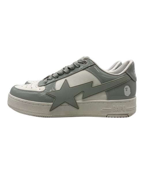 A BATHING APE（ア ベイシング エイプ）A BATHING APE (ア ベイシング エイプ) BAPE STA OS #3 グレー サイズ:28.0の古着・服飾アイテム