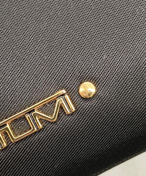 TUMI（トゥミ）TUMI (トゥミ) ラウンドファスナー財布 ブラックの古着・服飾アイテム