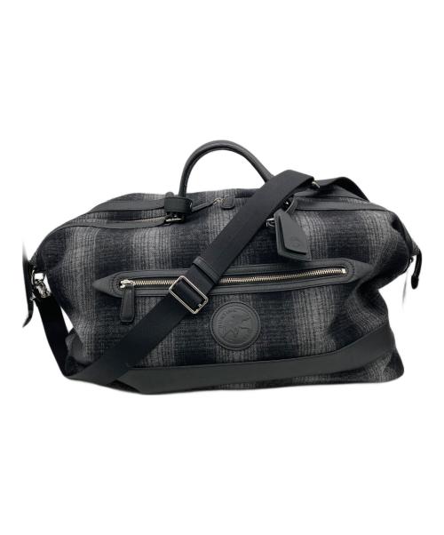 HUNTING WORLD（ハンティングワールド）HUNTING WORLD (ハンティングワールド) ボストンバッグ ブラックの古着・服飾アイテム