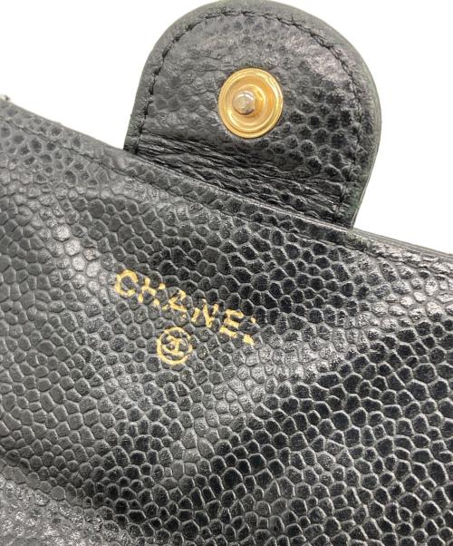 CHANEL（シャネル）CHANEL (シャネル) マトラッセ キャビアスキン ブラックの古着・服飾アイテム