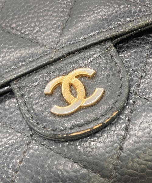 CHANEL（シャネル）CHANEL (シャネル) マトラッセ キャビアスキン ブラックの古着・服飾アイテム