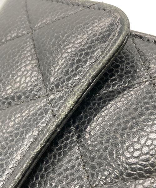 CHANEL（シャネル）CHANEL (シャネル) マトラッセ キャビアスキン ブラックの古着・服飾アイテム