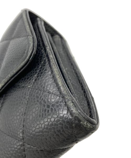 CHANEL（シャネル）CHANEL (シャネル) マトラッセ キャビアスキン ブラックの古着・服飾アイテム