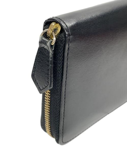 cocomeister（ココマイスター）cocomeister (ココマイスター) ラウンドファスナー財布 ブラック サイズ:実寸サイズにてご確認ください。の古着・服飾アイテム