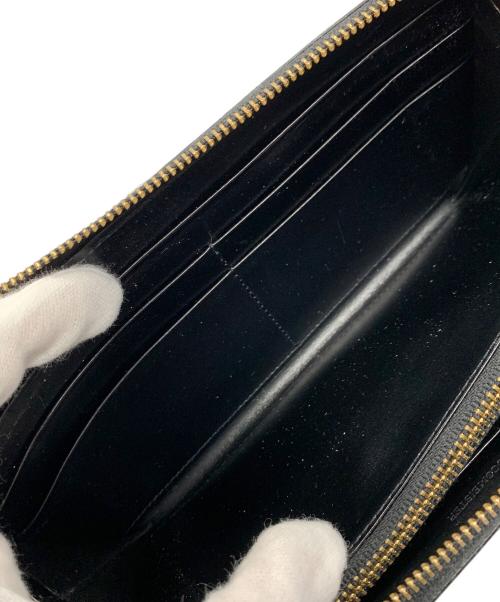 cocomeister（ココマイスター）cocomeister (ココマイスター) ラウンドファスナー財布 ブラック サイズ:実寸サイズにてご確認ください。の古着・服飾アイテム