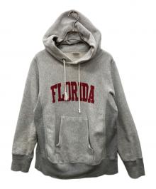 Champion×TMT（チャンピオン×ティーエムティー）の古着「プルオーバーパーカー」｜グレー