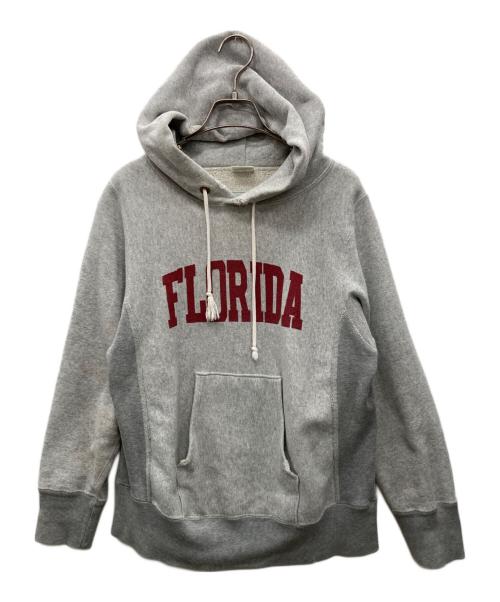 Champion×TMT（チャンピオン×ティーエムティー）Champion×TMT (チャンピオン×ティーエムティー) プルオーバーパーカー グレー サイズ:Sの古着・服飾アイテム