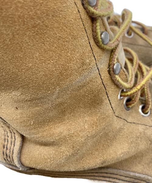 RED WING（レッドウィング）RED WING (レッドウィング) ロガーブーツ ベージュ サイズ:８Dの古着・服飾アイテム