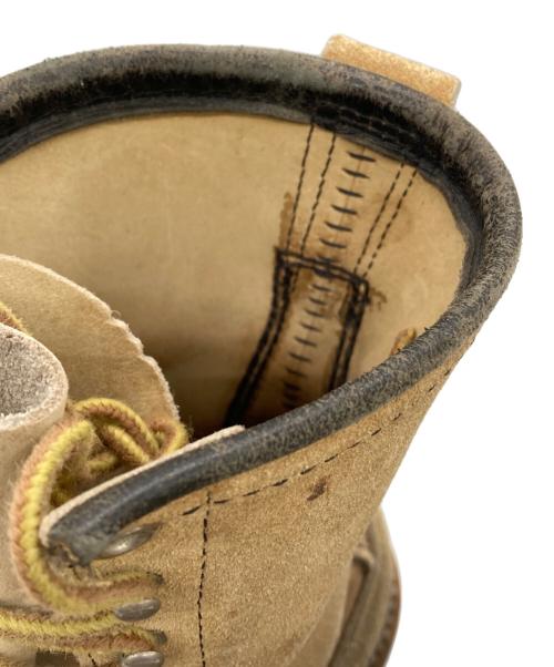RED WING（レッドウィング）RED WING (レッドウィング) ロガーブーツ ベージュ サイズ:８Dの古着・服飾アイテム