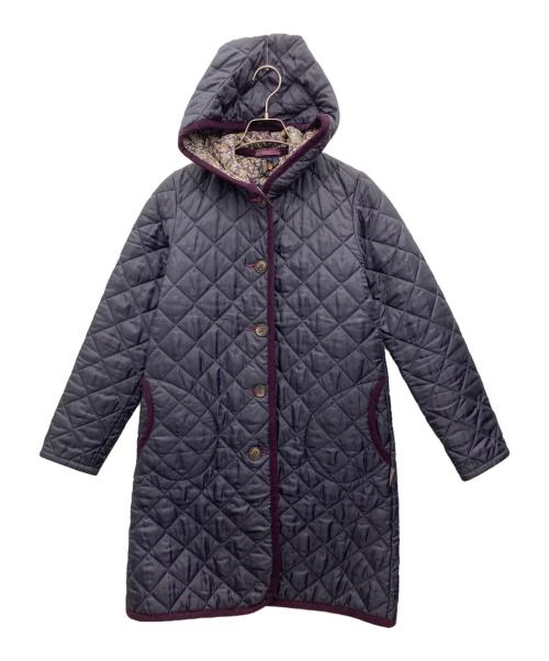LAVENHAM（ラベンハム）LAVENHAM (ラベンハム) キルティングジャケット パープル サイズ:38の古着・服飾アイテム