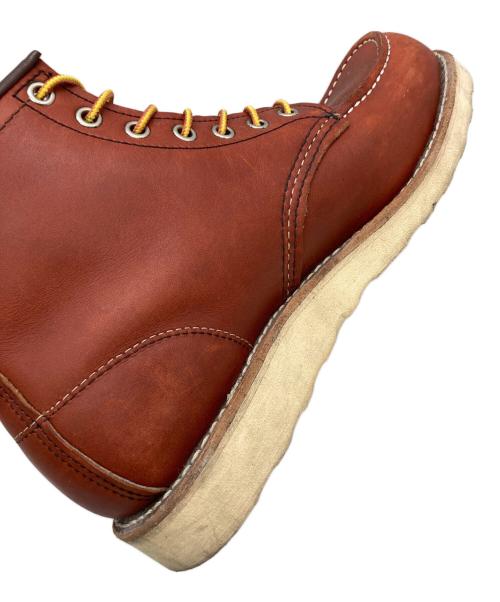 RED WING（レッドウィング）RED WING (レッドウィング) 6インチ Classic Moc ブラウン サイズ:26.0の古着・服飾アイテム