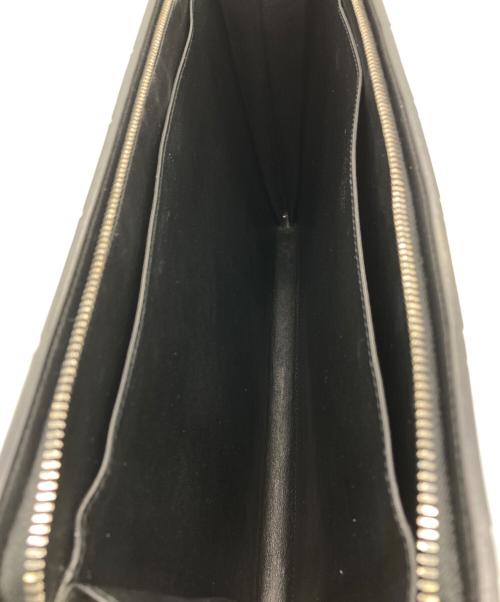 BOTTEGA VENETA（ボッテガベネタ）BOTTEGA VENETA (ボッテガベネタ) イントレチャート ドキュメントケース ネロ ブラックの古着・服飾アイテム