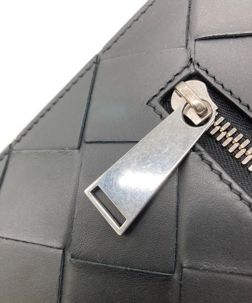 BOTTEGA VENETA（ボッテガベネタ）BOTTEGA VENETA (ボッテガベネタ) イントレチャート ドキュメントケース ネロ ブラックの古着・服飾アイテム