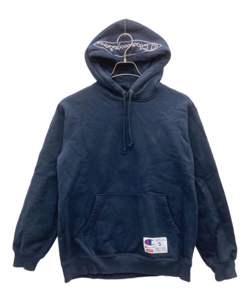 Champion（チャンピオン）Champion (チャンピオン) フードパーカー ネイビー サイズ:Sの古着・服飾アイテム