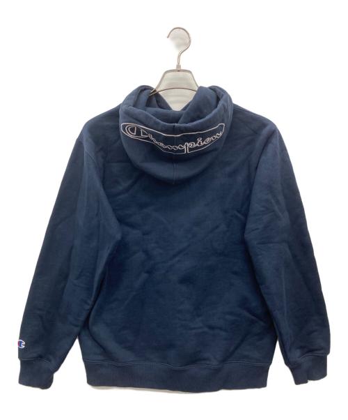 Champion（チャンピオン）Champion (チャンピオン) フードパーカー ネイビー サイズ:Sの古着・服飾アイテム