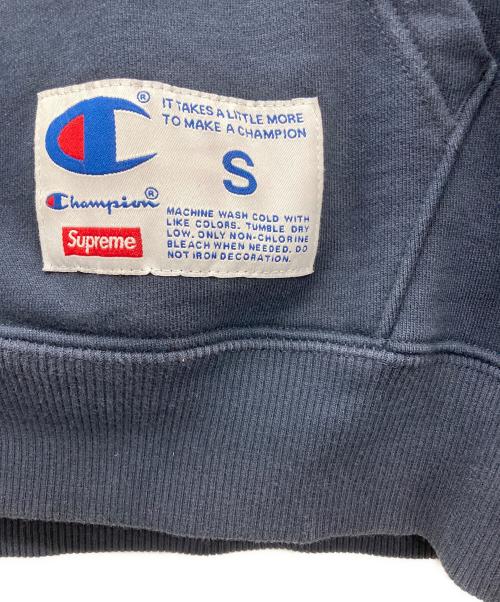 Champion（チャンピオン）Champion (チャンピオン) フードパーカー ネイビー サイズ:Sの古着・服飾アイテム