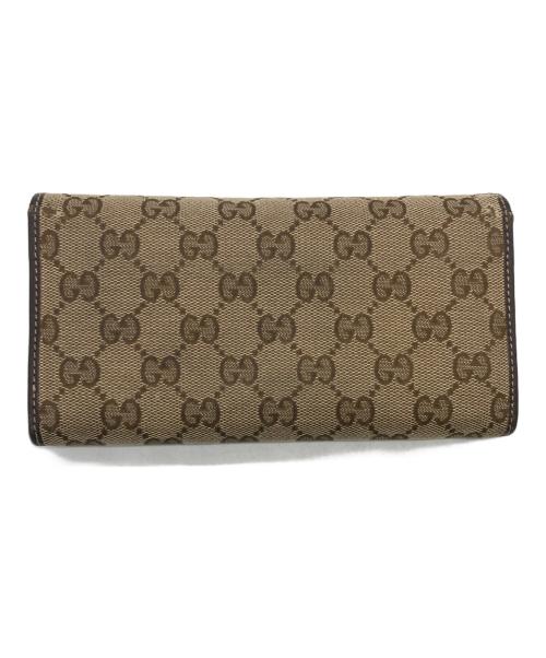 GUCCI（グッチ）GUCCI (グッチ) 長財布　GGキャンバスの古着・服飾アイテム
