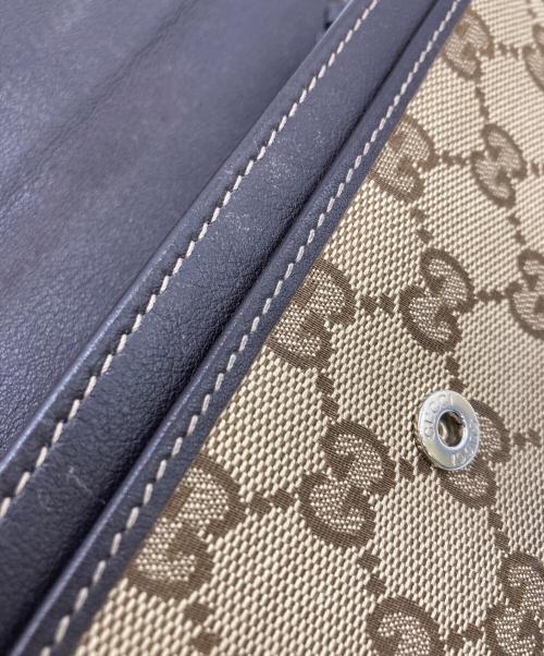 GUCCI（グッチ）GUCCI (グッチ) 長財布　GGキャンバスの古着・服飾アイテム