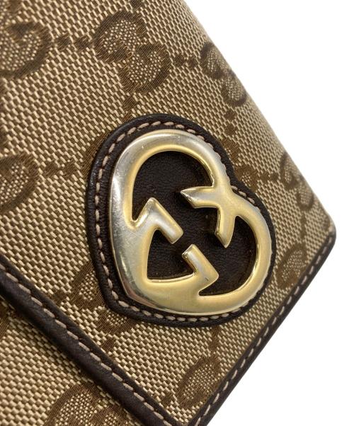 GUCCI（グッチ）GUCCI (グッチ) 長財布　GGキャンバスの古着・服飾アイテム