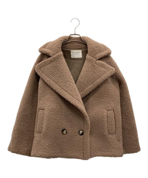 ACYM（アシーム）ACYM (アシーム) Teddy boa moco コート ブラウン サイズ:Freeの古着・服飾アイテム