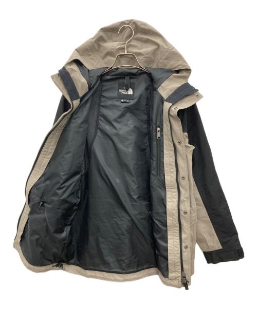 THE NORTH FACE（ザ ノース フェイス）THE NORTH FACE (ザ ノース フェイス) マウンテンライトジャケット ミネラルグレー×ブラック サイズ:Sの古着・服飾アイテム