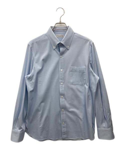 MACKINTOSH LONDON（マッキントッシュ ロンドン）MACKINTOSH LONDON (マッキントッシュ ロンドン) ボタンダウンシャツ ブルー サイズ:Ｌの古着・服飾アイテム