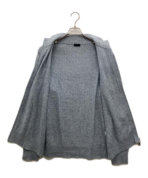 JOSEPH（ジョゼフ）JOSEPH (ジョゼフ) ジップアップニット ブルー サイズ:50の古着・服飾アイテム