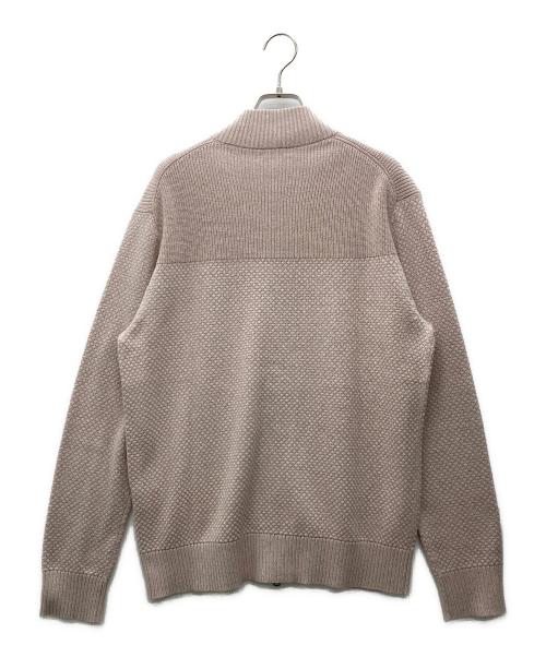 JOSEPH（ジョゼフ）JOSEPH (ジョゼフ) ジップアップニット ベージュ サイズ:50の古着・服飾アイテム