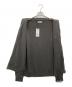 MACKINTOSH LONDON (マッキントッシュ ロンドン) ハイゲージケーブルフルジップアップニット チャコールグレー サイズ:L 未使用品：9000円