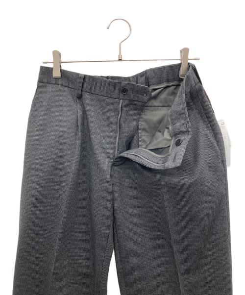 MACKINTOSH LONDON（マッキントッシュ ロンドン）MACKINTOSH LONDON (マッキントッシュ ロンドン) ダブルカバーハウンドトゥースセットアップパンツ グレー サイズ:40 未使用品の古着・服飾アイテム