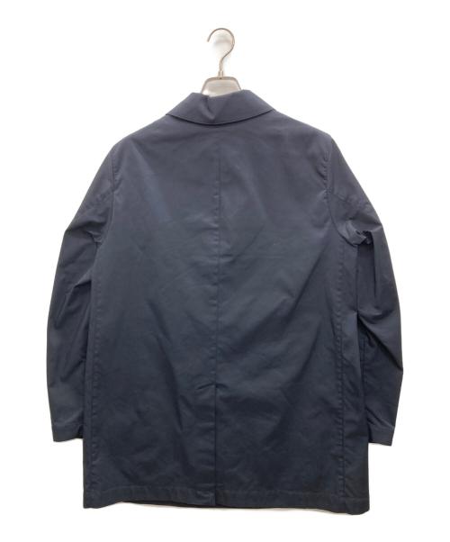 MACKINTOSH LONDON（マッキントッシュ ロンドン）MACKINTOSH LONDON (マッキントッシュ ロンドン) ストレッチメモリーツイルステンカラーコート ネイビー サイズ:40の古着・服飾アイテム