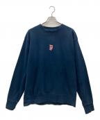 HUFハフ）の古着「MEGABLAST CREWNECK」｜ネイビー