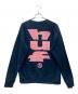 HUF (ハフ) MEGABLAST CREWNECK ネイビー サイズ:Ｍ：6000円
