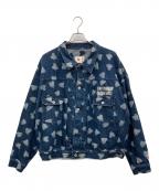 EMOTIONALLY  UNAVAILABLEエモーショナリー アンアベイラブル）の古着「EU DENIM JACKET」｜インディゴ