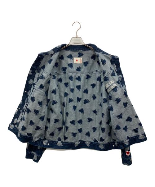 EMOTIONALLY  UNAVAILABLE（エモーショナリー アンアベイラブル）EMOTIONALLY  UNAVAILABLE (エモーショナリー アンアベイラブル) EU DENIM JACKET インディゴ サイズ:Lの古着・服飾アイテム