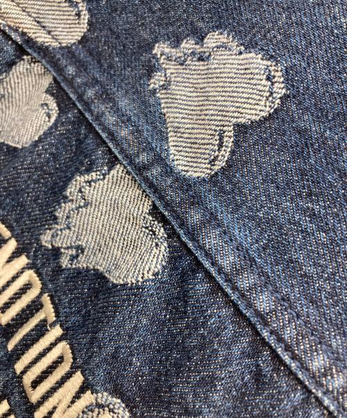 EMOTIONALLY  UNAVAILABLE（エモーショナリー アンアベイラブル）EMOTIONALLY  UNAVAILABLE (エモーショナリー アンアベイラブル) EU DENIM JACKET インディゴ サイズ:Lの古着・服飾アイテム