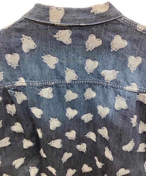 EMOTIONALLY  UNAVAILABLE（エモーショナリー アンアベイラブル）EMOTIONALLY  UNAVAILABLE (エモーショナリー アンアベイラブル) EU DENIM JACKET インディゴ サイズ:Lの古着・服飾アイテム