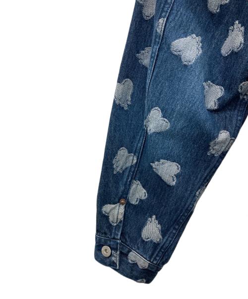 EMOTIONALLY  UNAVAILABLE（エモーショナリー アンアベイラブル）EMOTIONALLY  UNAVAILABLE (エモーショナリー アンアベイラブル) EU DENIM JACKET インディゴ サイズ:Lの古着・服飾アイテム