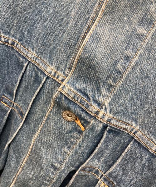 doublet（ダブレット）doublet (ダブレット) CHAOS EMBROIDERY HEMP DENIM JACKET インディゴ サイズ:Mの古着・服飾アイテム