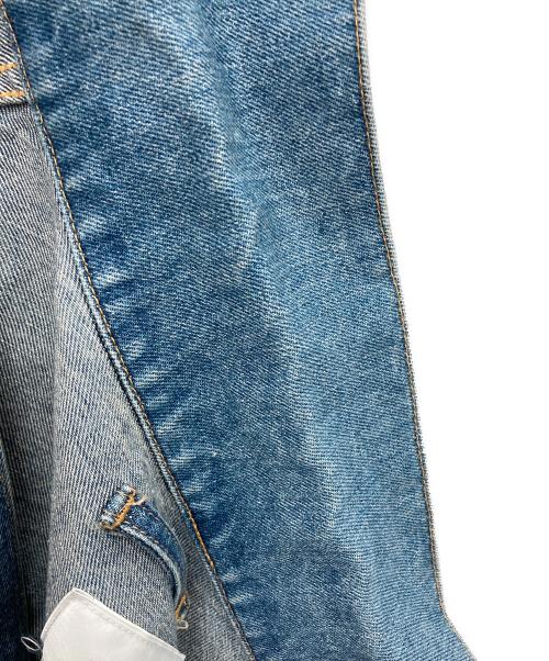 doublet（ダブレット）doublet (ダブレット) CHAOS EMBROIDERY HEMP DENIM JACKET インディゴ サイズ:Mの古着・服飾アイテム