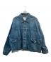 doublet（ダブレット）の古着「CHAOS EMBROIDERY HEMP DENIM JACKET」｜インディゴ