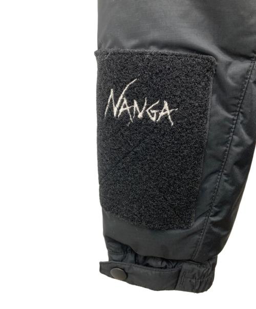 NANGA（ナンガ）NANGA (ナンガ) MANUAL ALPHABET (マニュアル アルファベット) ノーカラーダウンジャケット ブラック サイズ:2の古着・服飾アイテム