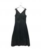 theoryセオリー）の古着「Soft Lawn Open Back Dress」｜ブラック