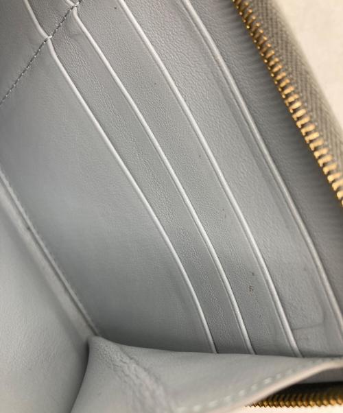 CELINE（セリーヌ）CELINE (セリーヌ) Large Zipped Multifunction Wallet グレーの古着・服飾アイテム