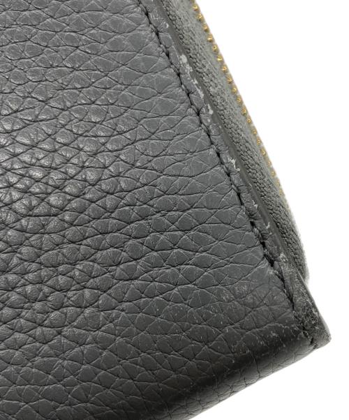 CELINE（セリーヌ）CELINE (セリーヌ) Large Zipped Multifunction Wallet グレーの古着・服飾アイテム
