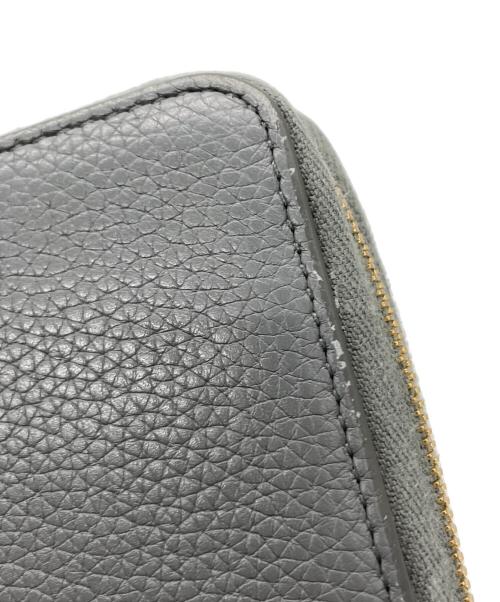 CELINE（セリーヌ）CELINE (セリーヌ) Large Zipped Multifunction Wallet グレーの古着・服飾アイテム