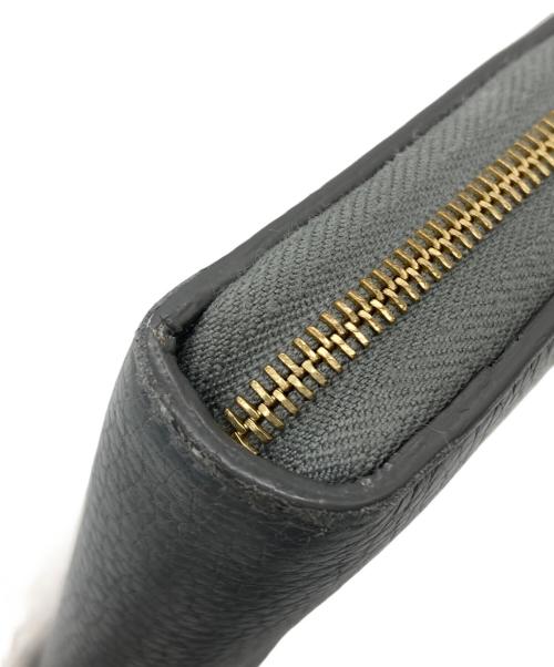 CELINE（セリーヌ）CELINE (セリーヌ) Large Zipped Multifunction Wallet グレーの古着・服飾アイテム