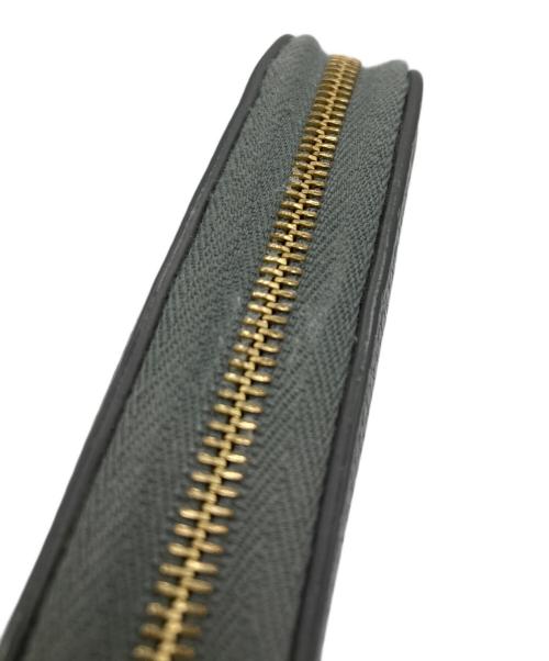 CELINE（セリーヌ）CELINE (セリーヌ) Large Zipped Multifunction Wallet グレーの古着・服飾アイテム