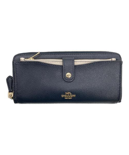 COACH（コーチ）COACH (コーチ) 財布 ネイビーの古着・服飾アイテム